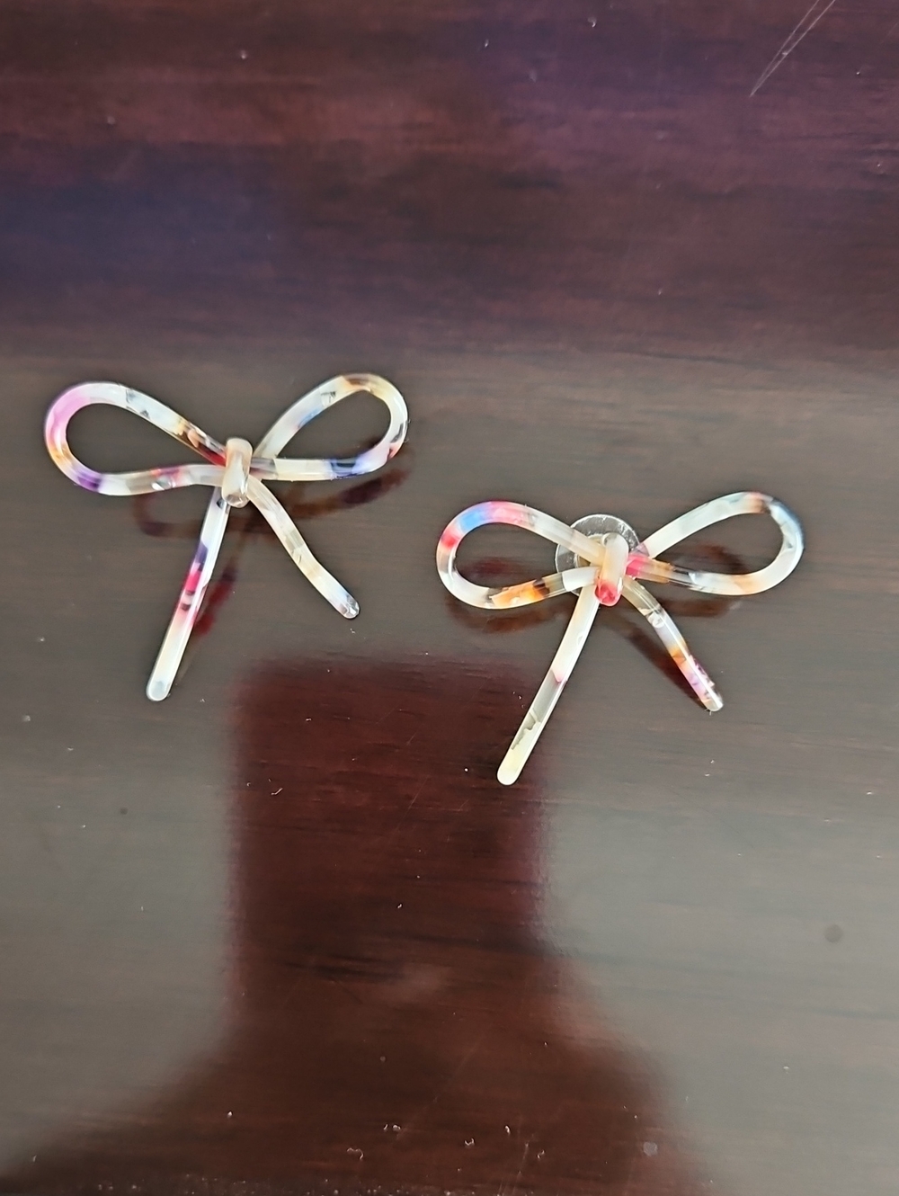 Multi Color Acrylic Earrings